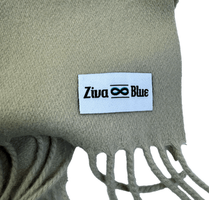 Merino Soft Florentine Olive Green -  Woollen Scarf