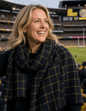 Yellow and Black Scarf