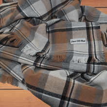 Wool Timeless Check Blanket Scarf