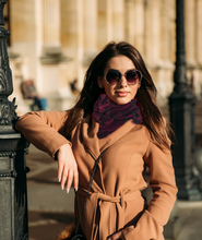 Infinity Scarf - Burnt Ruby Velvet scarf