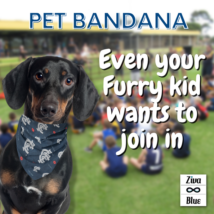Pet Bandana - CFC - Navy Blues