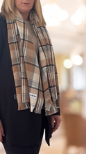 Wool Timeless Check Blanket Scarf