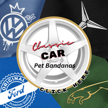Pet Bandana - Classic Cars