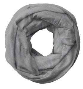 Infinity Scarf - European Knit Soft Light Grey