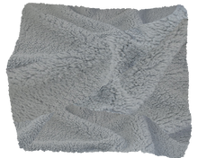 Infinity Scarf - Grey Sherpa Cuddle Fleece