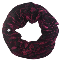 Infinity Scarf - Burnt Ruby Velvet scarf