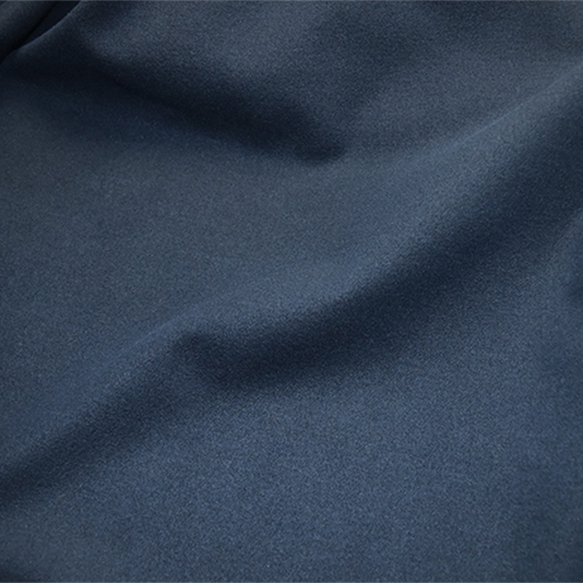 Navy Blended Woollen Blanket Scarf