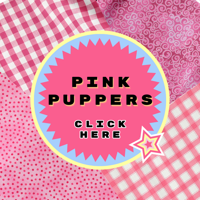 Pet Bandana - Pink Puppers