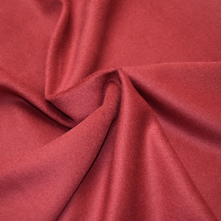 Paprika Red Cashmere Woollen Blanket Scarf