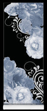 Black and White Rose - Yoga Pilates Mat