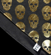 Pet Bandana - Golden Skulls