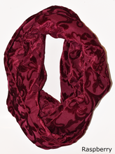 Infinity Scarf - Burn Out Velvet collection