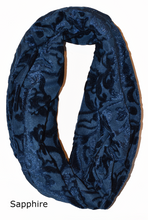 Infinity Scarf - Burn Out Velvet collection