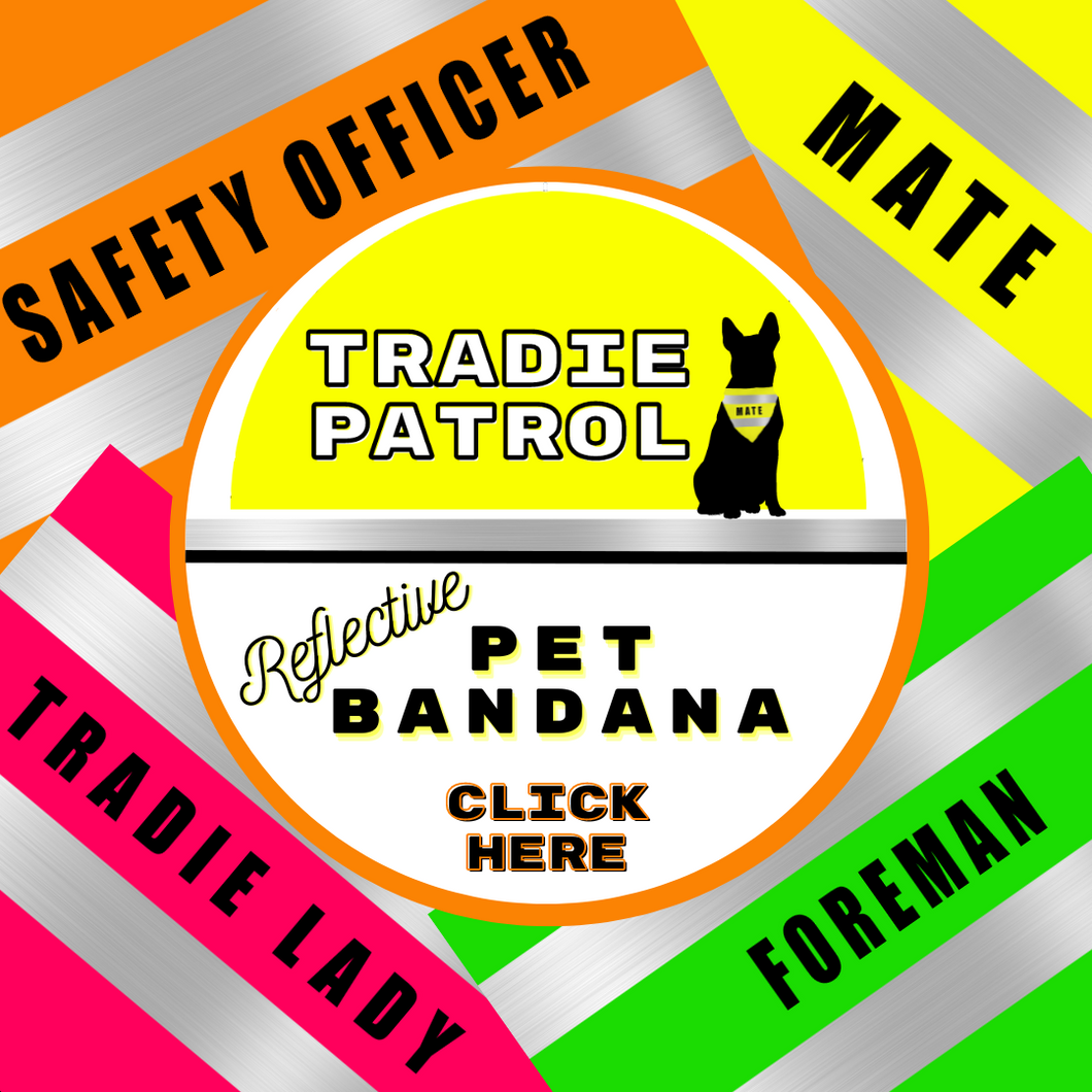 Pet Bandana - Tradie Patrol