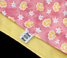 Pet Bandana - Zinnia on Pink