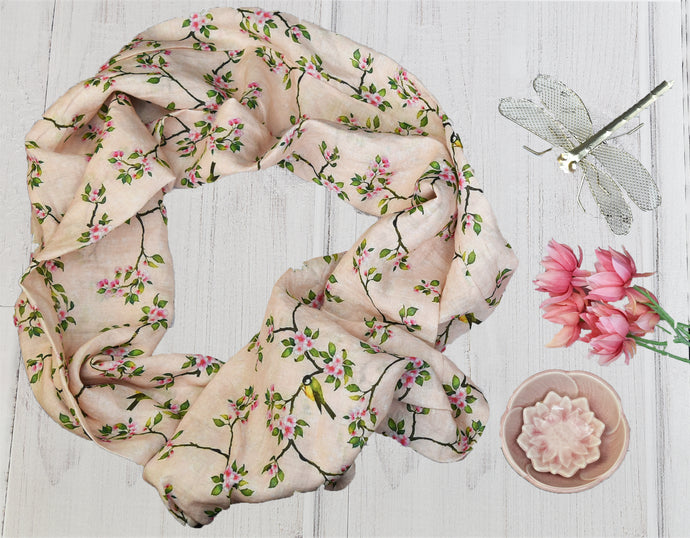Infinity Scarf - Spring Garden
