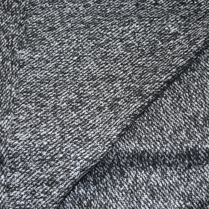 Black Boucle Scarf