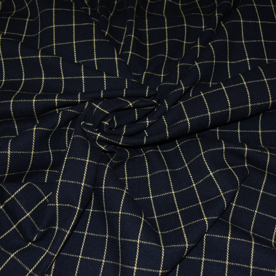 Yellow and Black Scarf