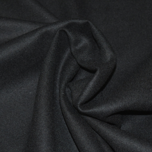 Black Merino Woollen Blanket Scarf
