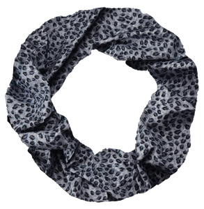 Infinity Scarf - Blue Leopard