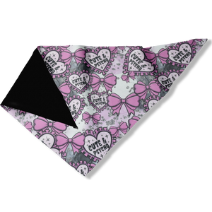 Pet Bandana - Cute & Psycho