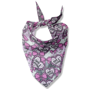 Pet Bandana - Cute & Psycho