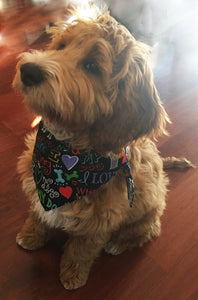 Pet Bandana - I Love My Dog