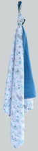 Baby Swaddle - BabyPop RollUp Wraps - Teal llama