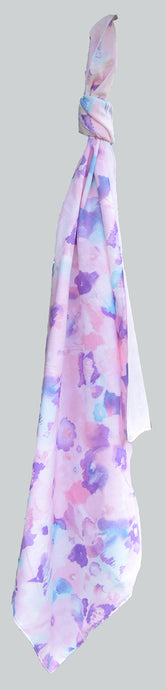 Baby Swaddle - BabyPop RollUp Wraps - Pink Watercolours