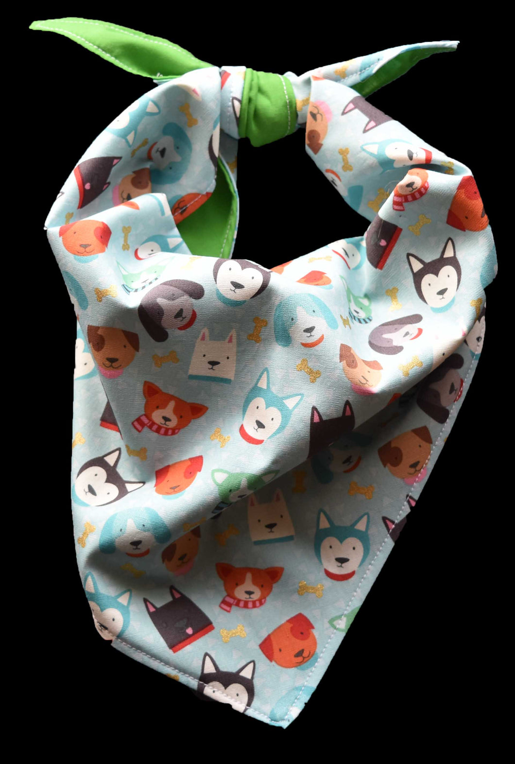 Pet Bandana - Golden Bone Pooch