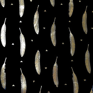 Pet Bandana - Golden Feathers