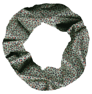 Infinity Scarf - Sage Leopard