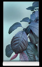 Leaves in Misty Blue - Yoga Pilates Mat