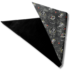 Pet Bandana - Pies - Black and White
