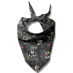 Pet Bandana - Pies - Black and White