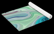 Green Marbel Boost - Yoga Pilates Mat