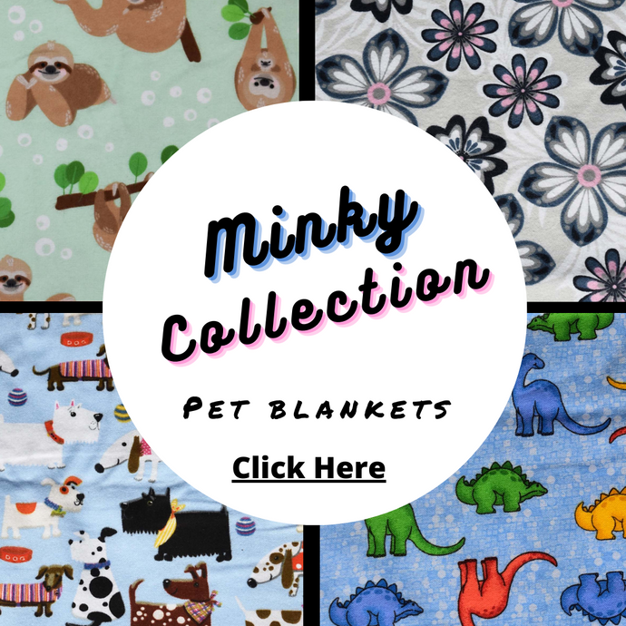 Pet Blanket - Minky Collection