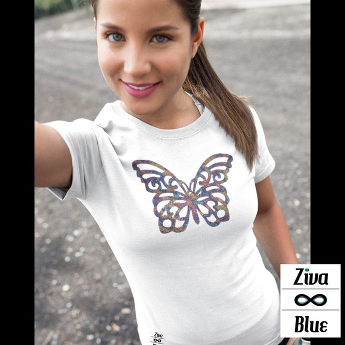 Butterfly Reflective - T-Shirt