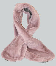 Scarf - Super Soft Faux Fur Scarf - Orchid