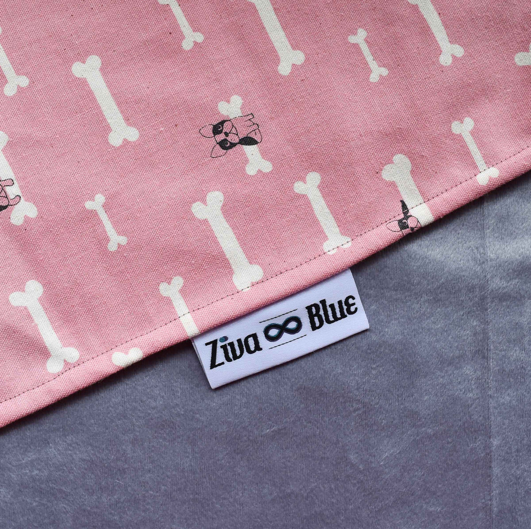 Pet Blanket - Nelson the Pink Frenchie