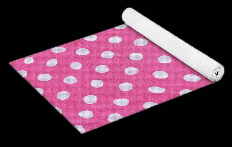Polka Dots  - Yoga Pilates Mat