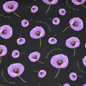 Pet Bandana - Anzac Purple Poppy