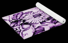 Purple Toile - Yoga Pilates Mat