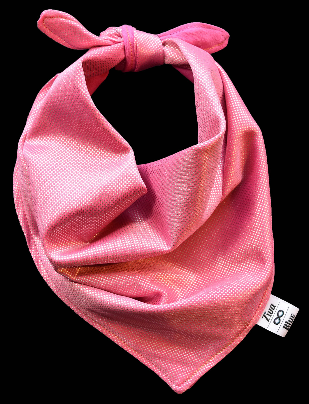 Pet Bandana - Glama Danna Shiny Pink Twinkles