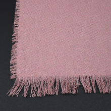 Rosé Pink Woven scarf