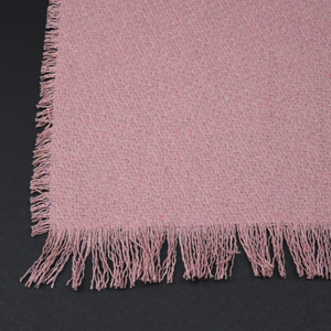 Rosé Pink Woven scarf