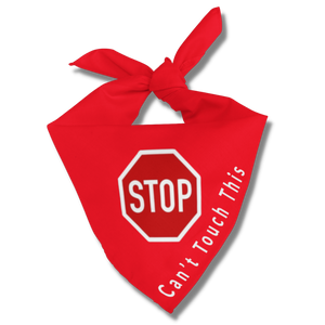 Pet Bandana - Stop, Slow & Go