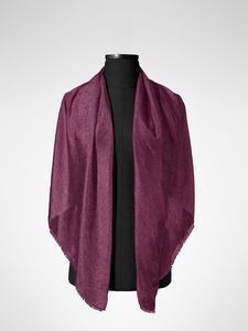 Merlot Cashmere Woollen Blanket Scarf