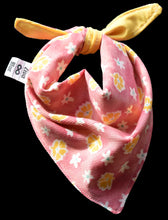 Pet Bandana - Zinnia on Pink